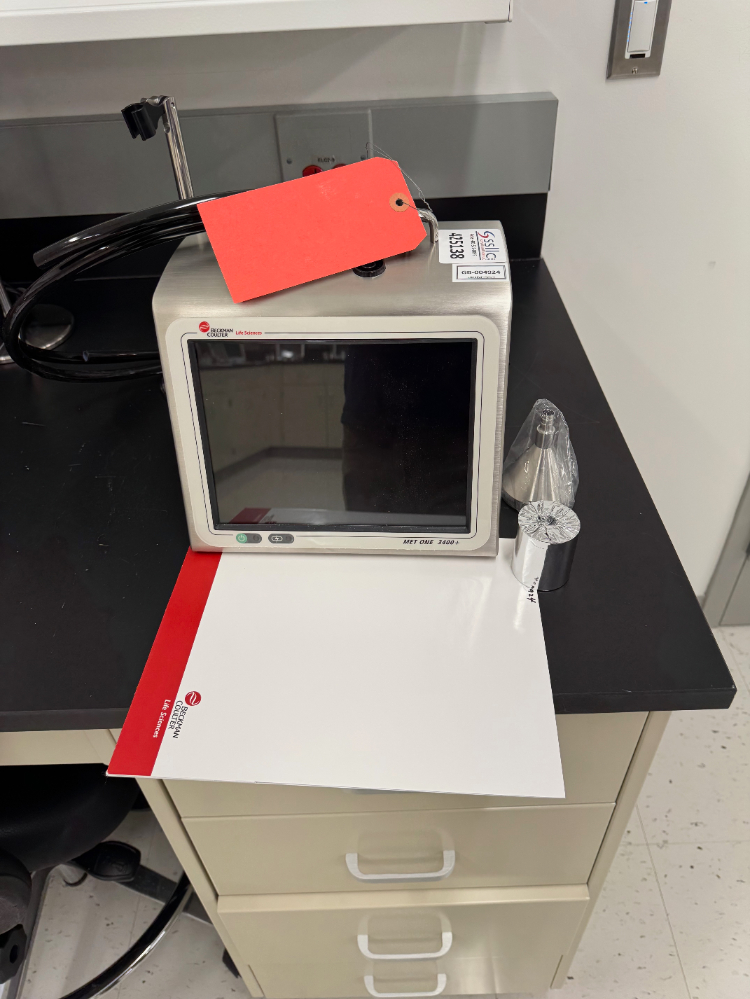 Image of Beckman Coulter MET ONE 3400+ Air Particle Counter